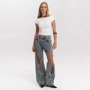 Straight-leg Jeans