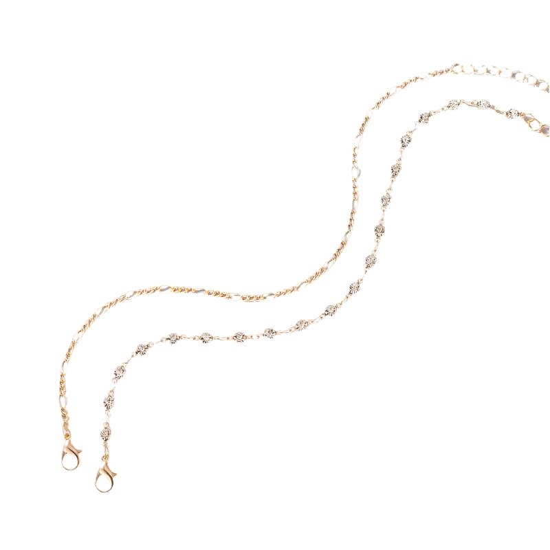 Luxurious Diamond Double Anklet