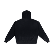 Frayed Sunfade Zip Hoodie