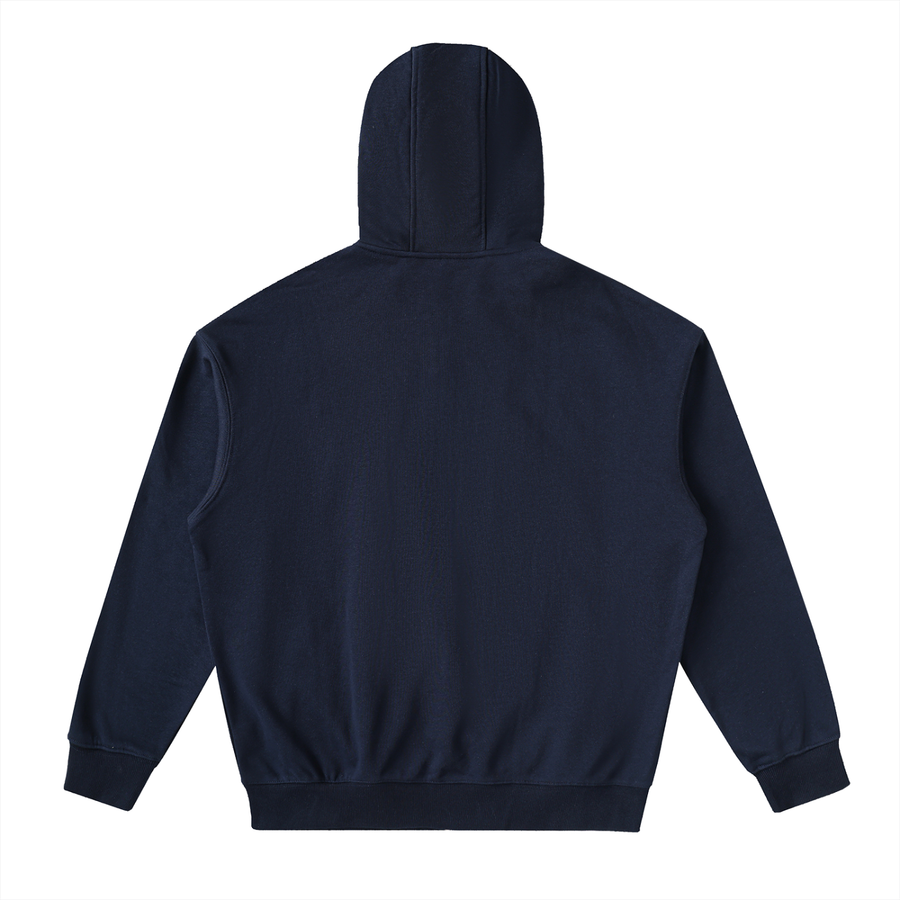 Drop Zip Up Hoodie