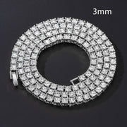 Diamond Tennis Chain Necklace