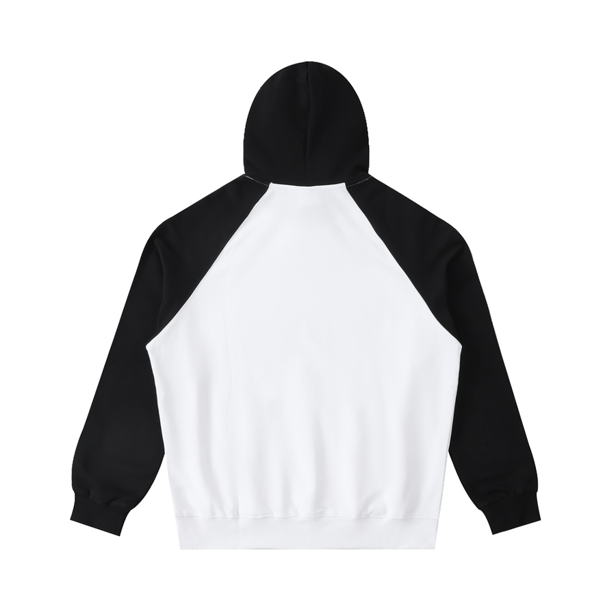 Color-Block Sleeve Hoodie