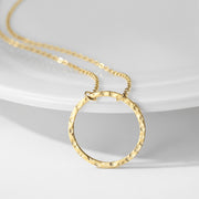 Goldplated Casting Minimalist Cold Wind Fashion Pendant