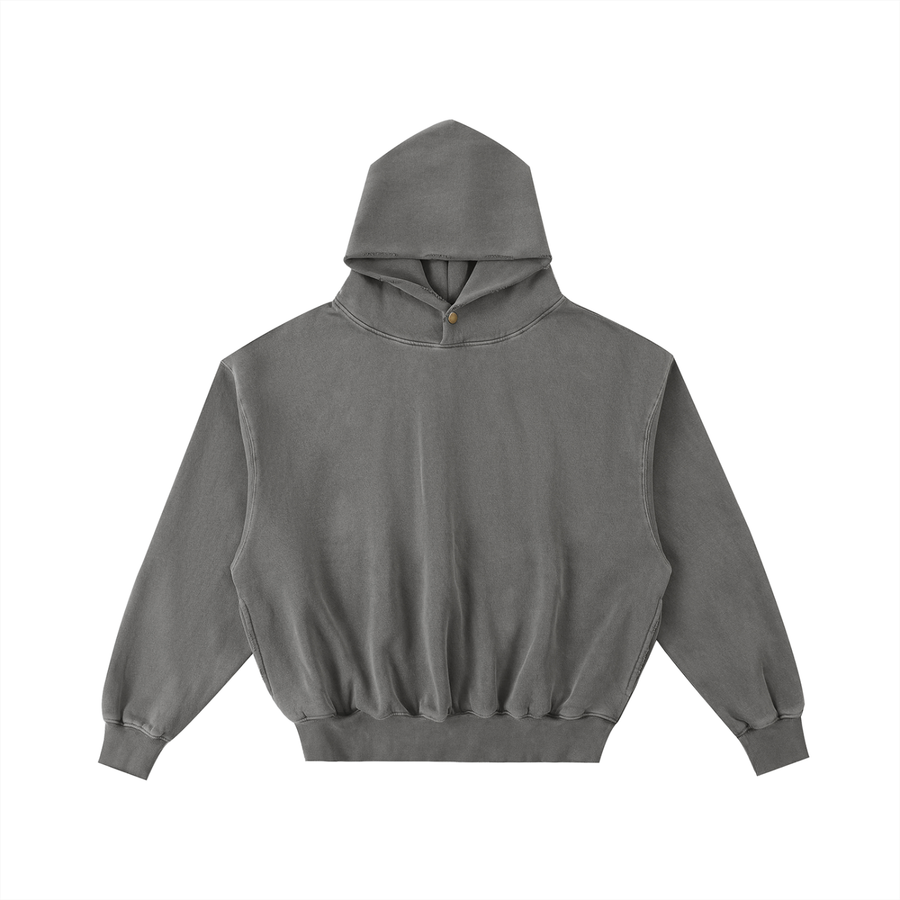 Frayed Fleece Hoodie