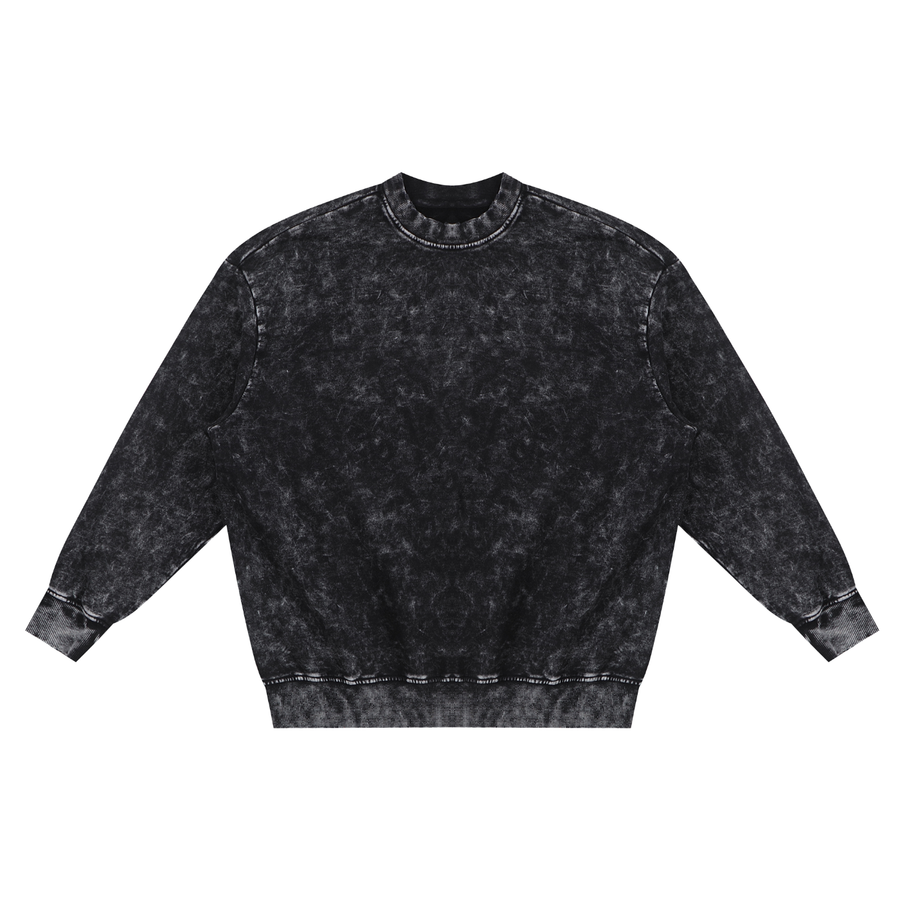 Hand-Frayed Sweatshirt