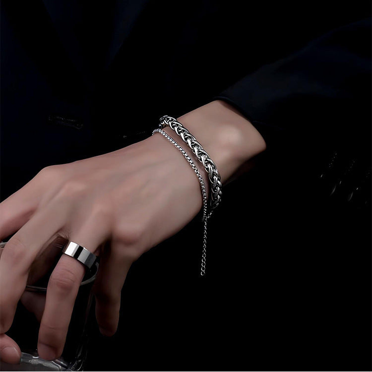 Stainless Steel Keel Bracelet