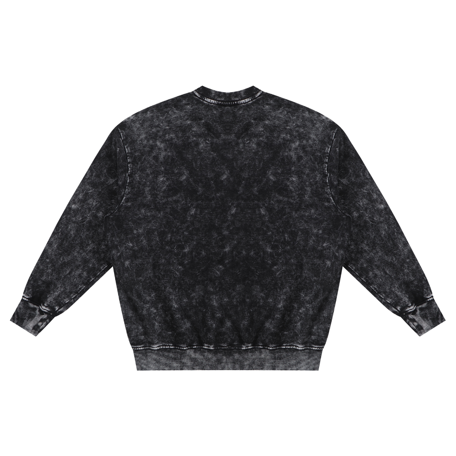 Hand-Frayed Sweatshirt