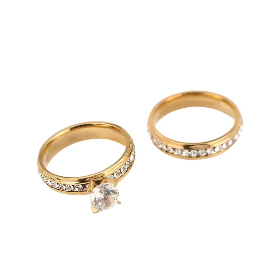 Gold Stainless Steel Ring