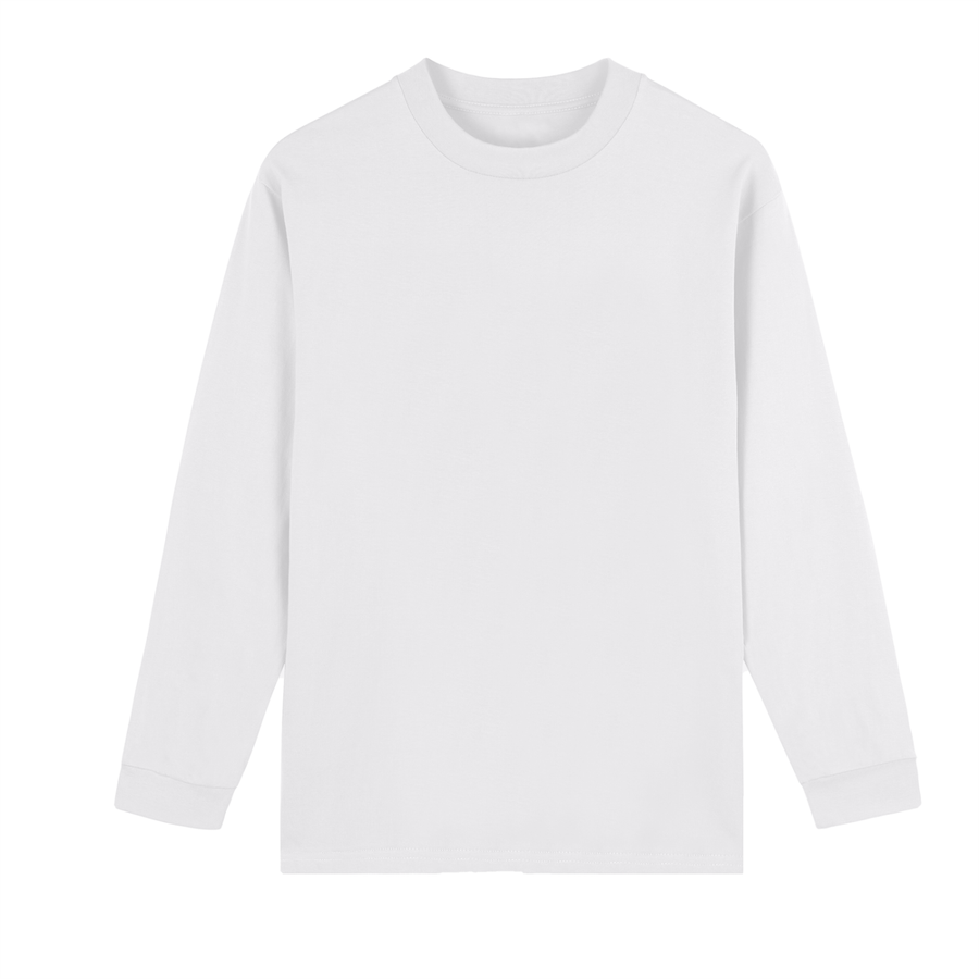 Crew Neck Drop Long Sleeve