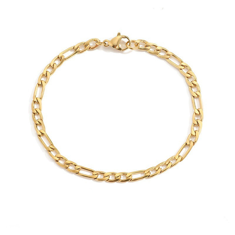 Women's Stainless Steel Plating Chain Bracelet