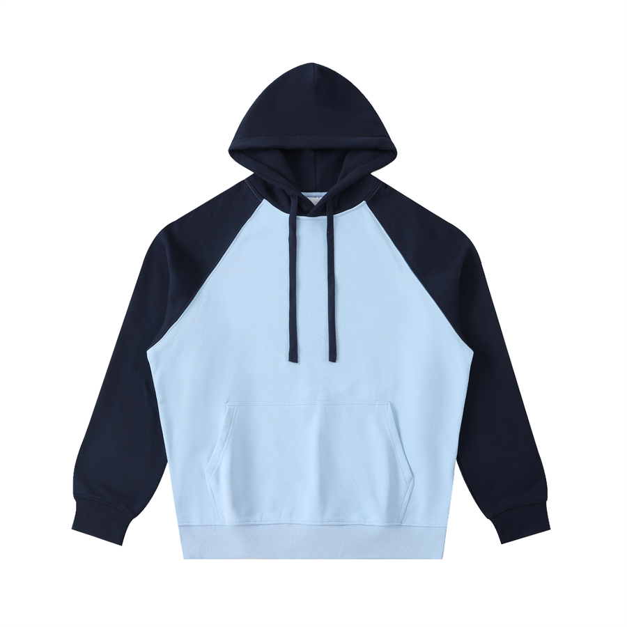Color-Block Sleeve Hoodie