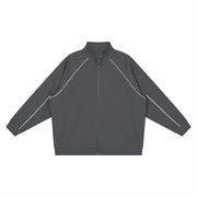 Striped Sleeve Jacket