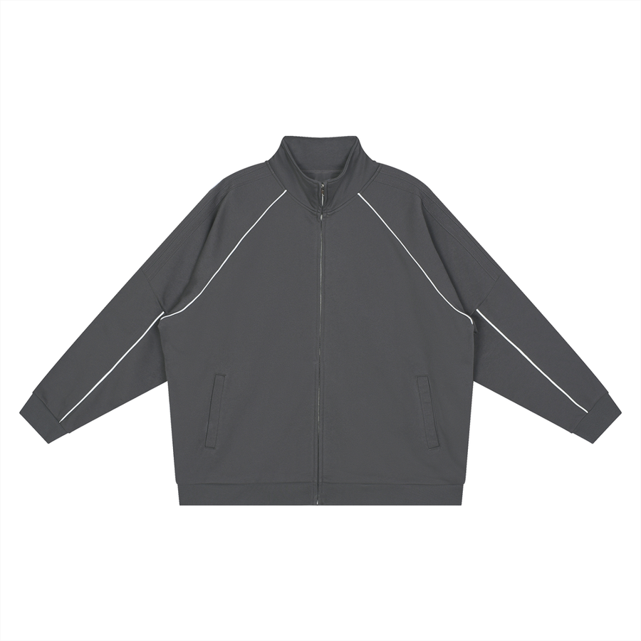 Striped Sleeve Jacket