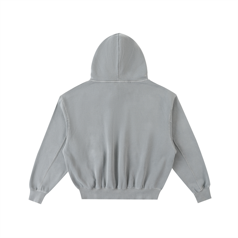 Frayed Fleece Hoodie