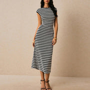 Striped Knitted Dress
