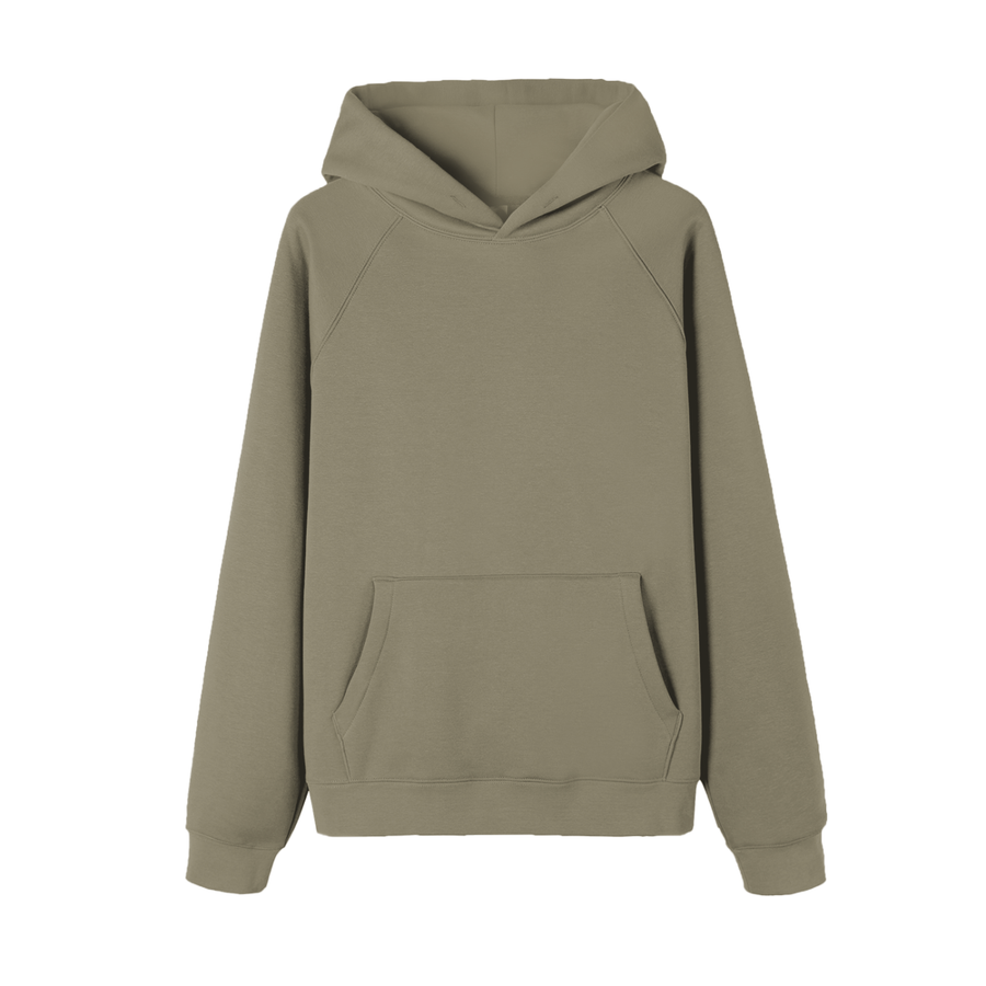 Essential Raglan Fleece Hoodie