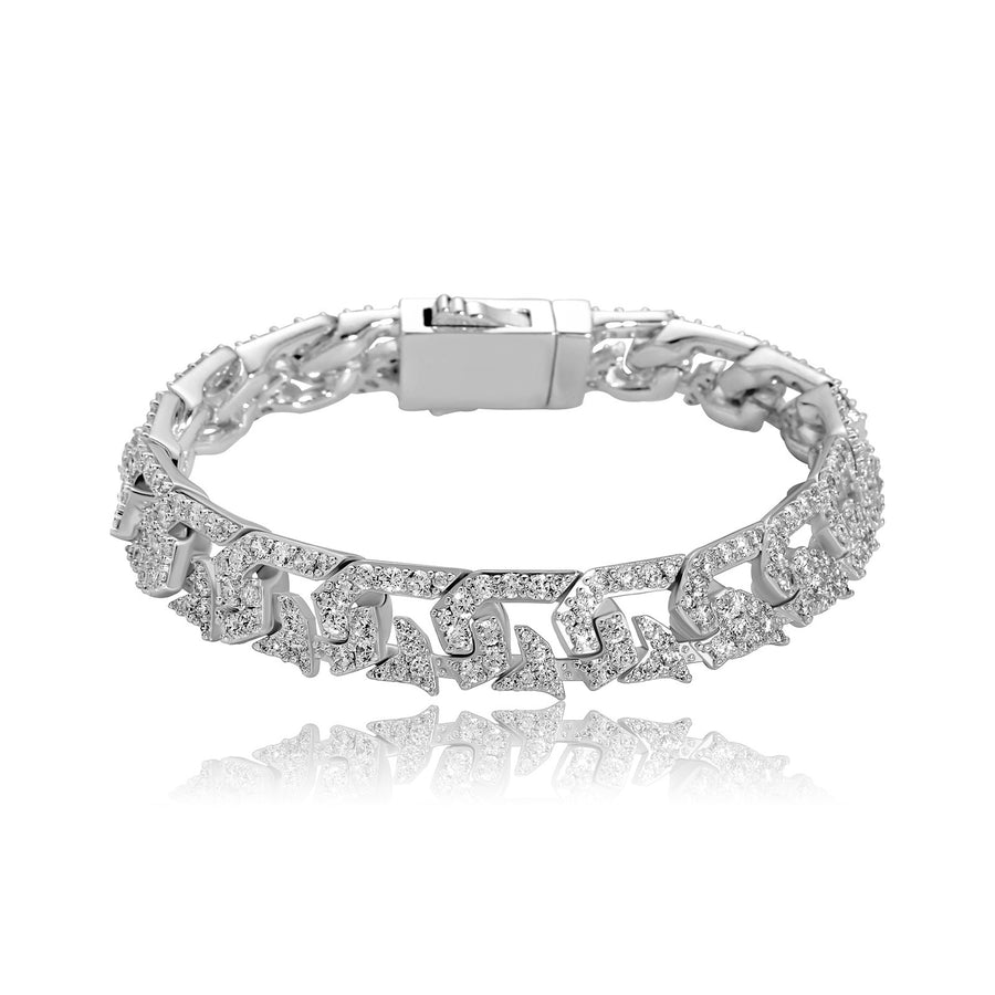 10mm Diamond Cuban Link Necklace and Bracelet Set