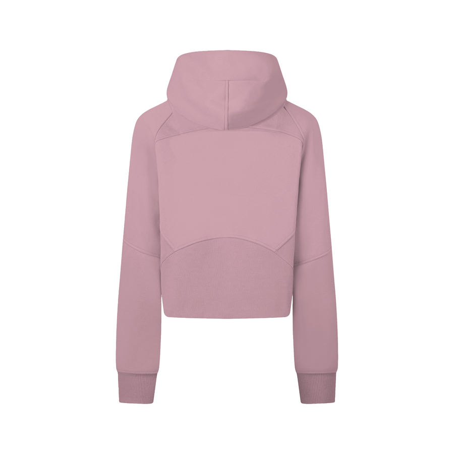 Zip-Through Cropped Hoodie