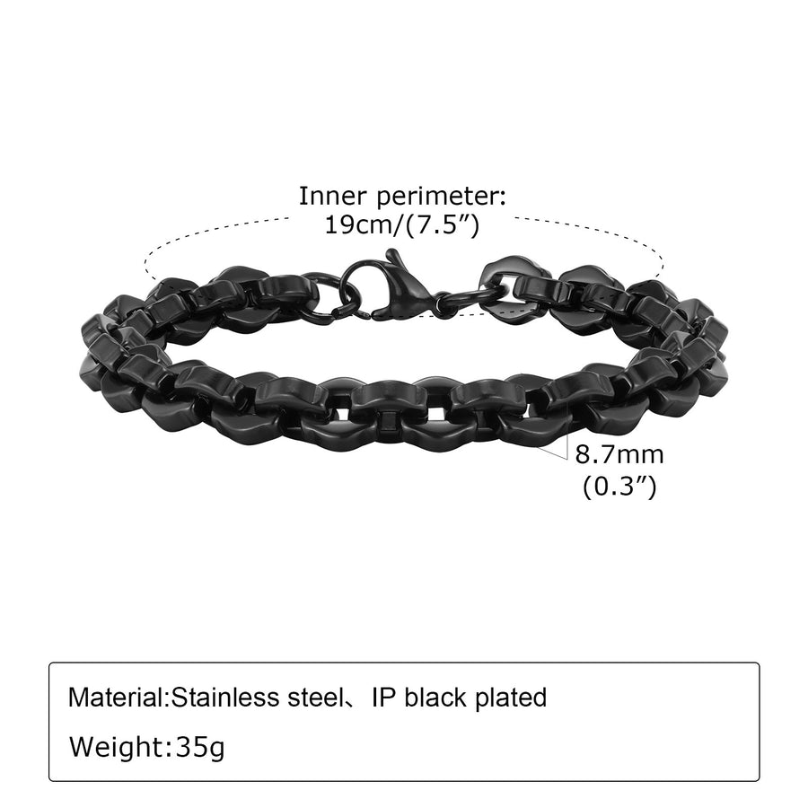 Mens Casual Steel Bracelet