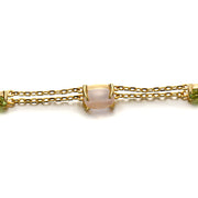 Natural Crystal Layered Bracelet