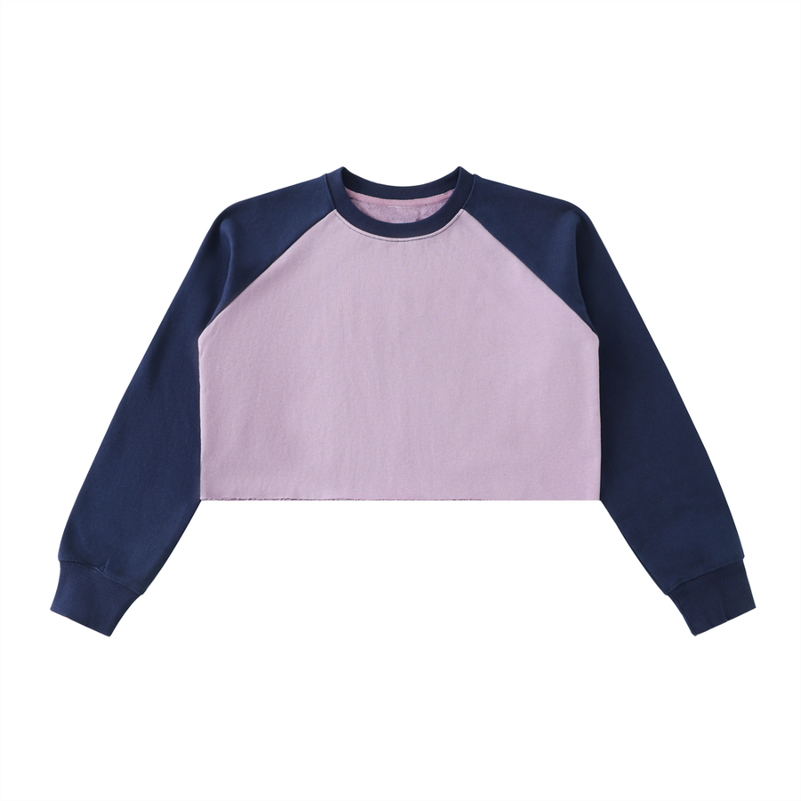 Raglan Crop Sweatshirt