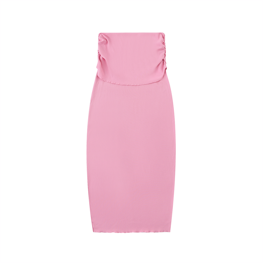 Straight Hip Slim Maxi Skirt