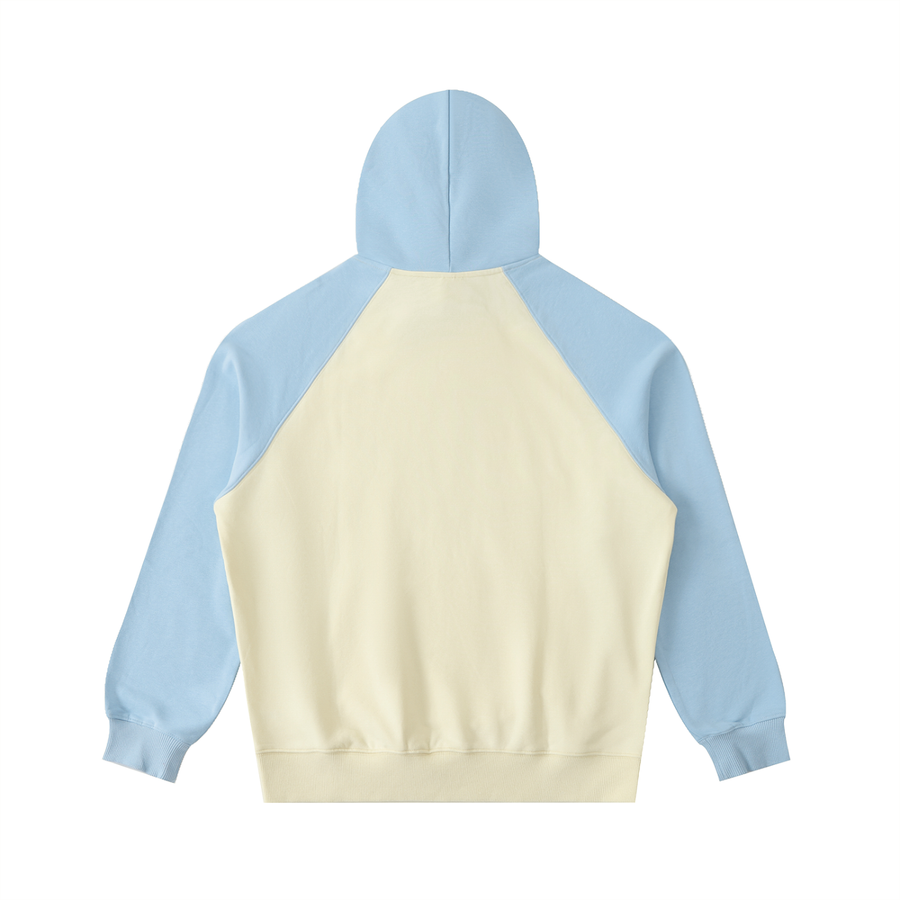Color-Block Sleeve Hoodie