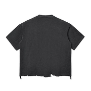 Raw-Hem Boxy T-shirt