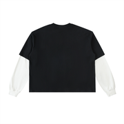 Layered Cotton Sleeve