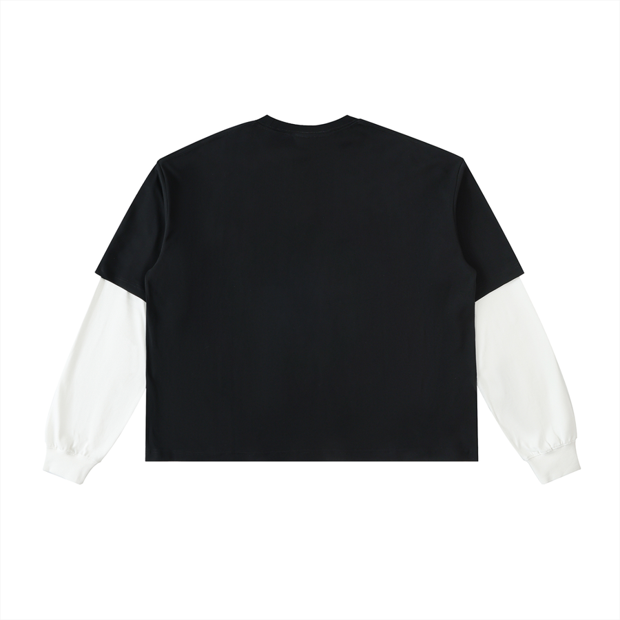 Layered Cotton Sleeve