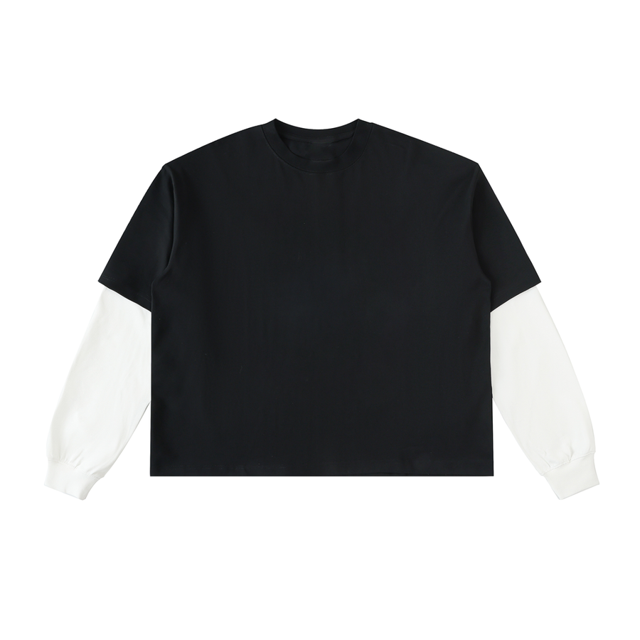 Layered Cotton Sleeve