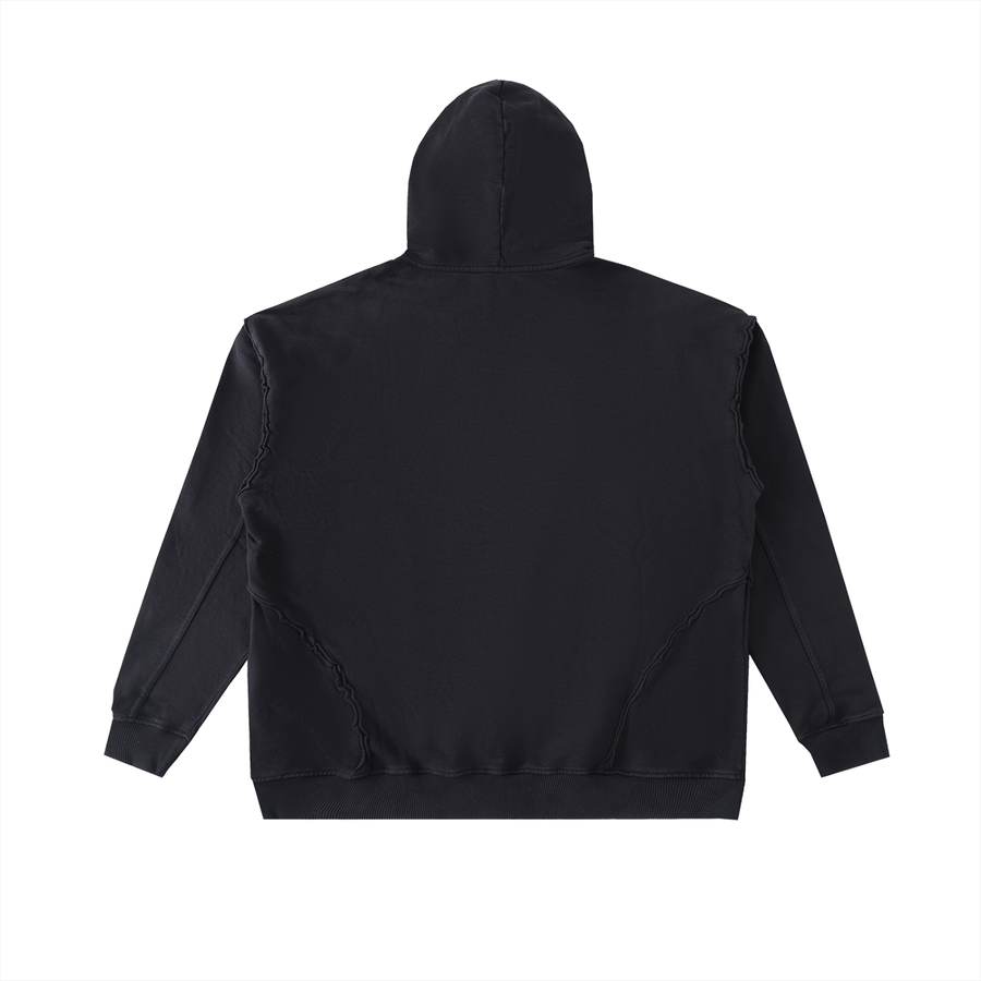 Raw-Seam Hoodie