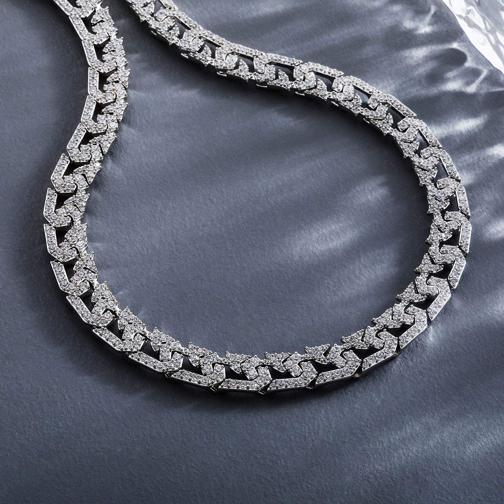 10mm Diamond Cuban Link Necklace and Bracelet Set