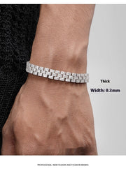 Mens Tennis Chain Bracelet