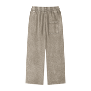 Snow Washed Straight Leg Pants