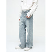 Mens  Retro Casual Jeans