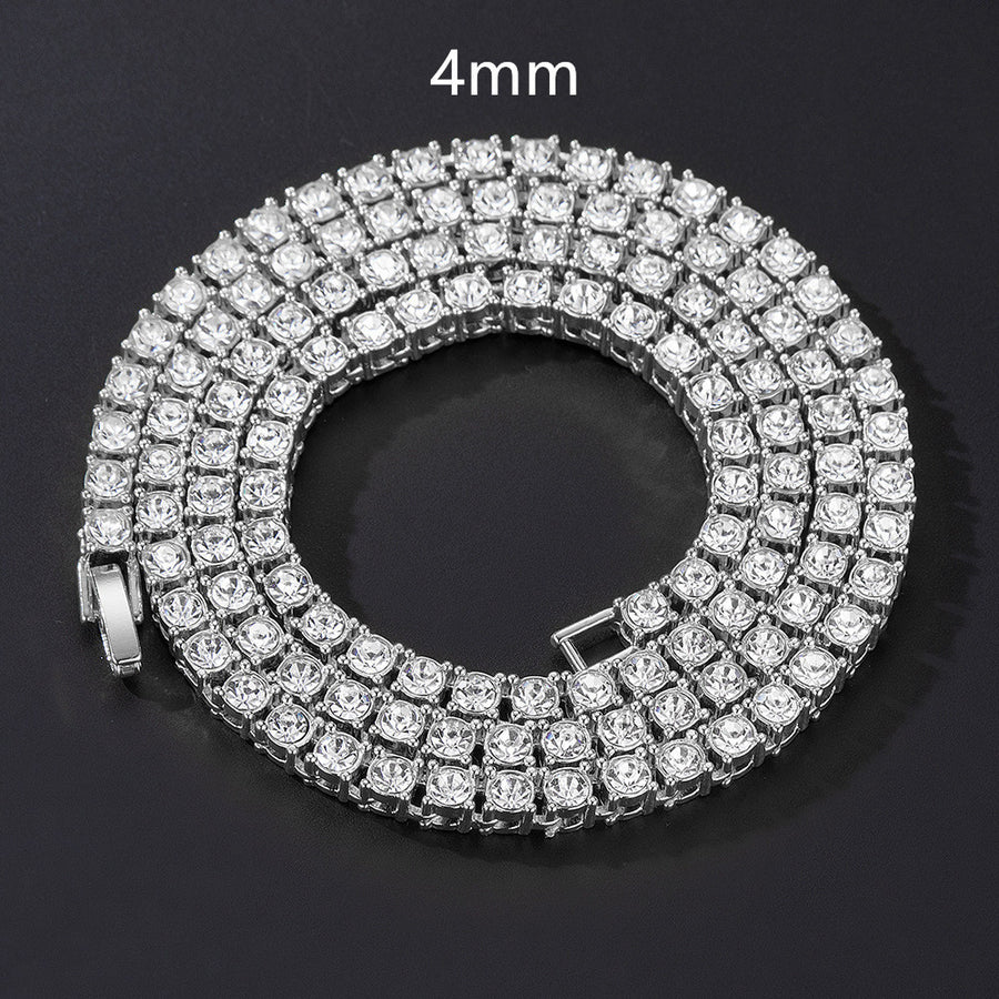 Diamond Tennis Chain Necklace