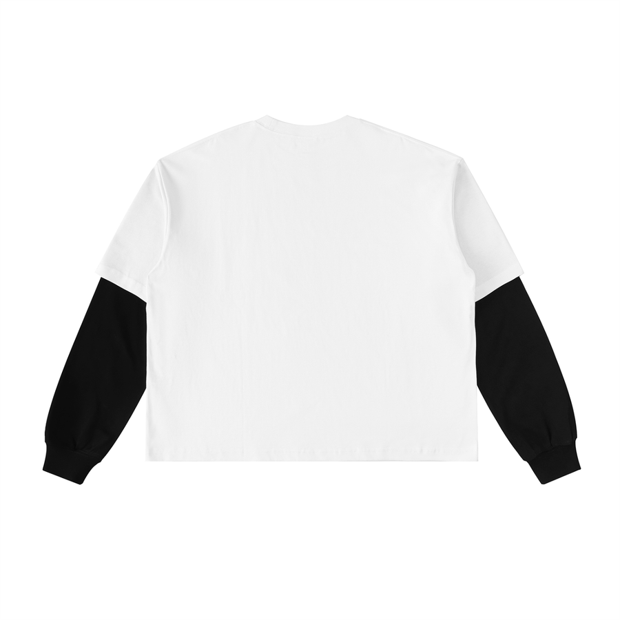 Layered Cotton Sleeve