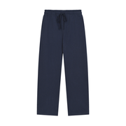 Solid Color Straight-Leg Sweatpants