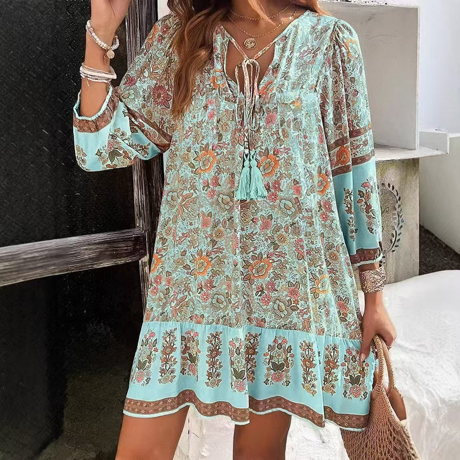 Bohemian Holiday Dress
