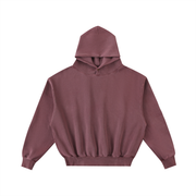 Frayed Fleece Hoodie