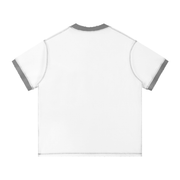 Stitched Cotton T-Shirt