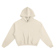 Cotton Cropped Hoodie