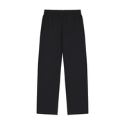 Solid Color Straight-Leg Sweatpants