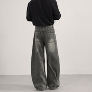 Straight Washed Jeans