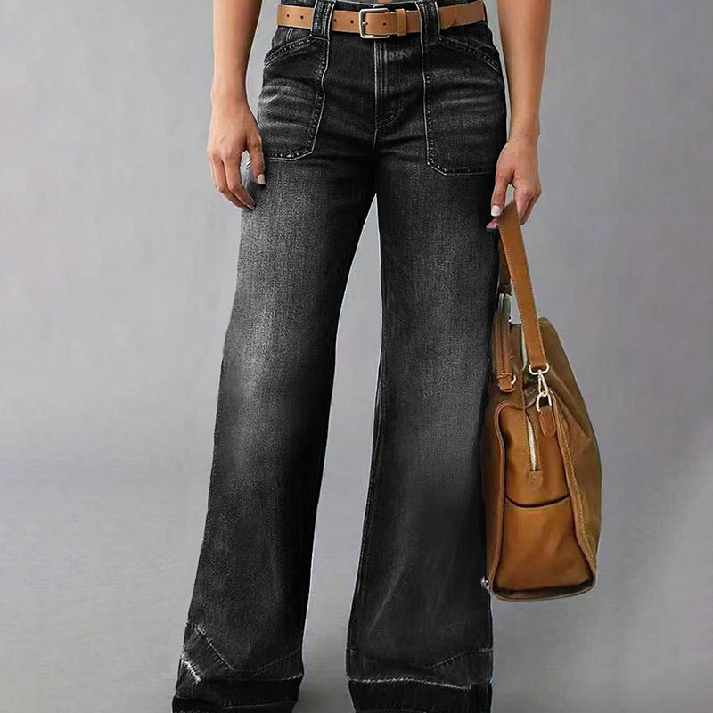 Womens Straight Leg Jeans