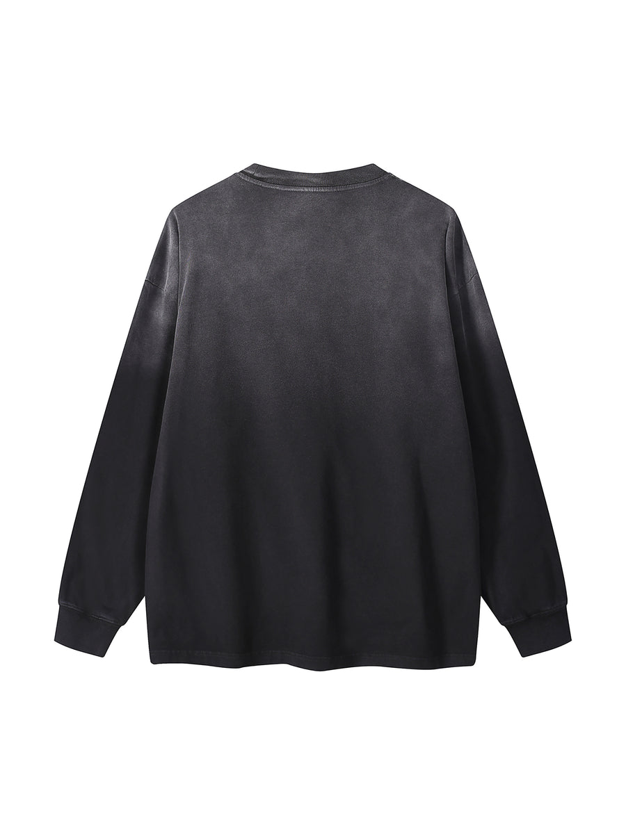 Gradient Long Sleeve T-Shirt