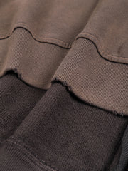 Frayed Sunfade Zip Hoodie