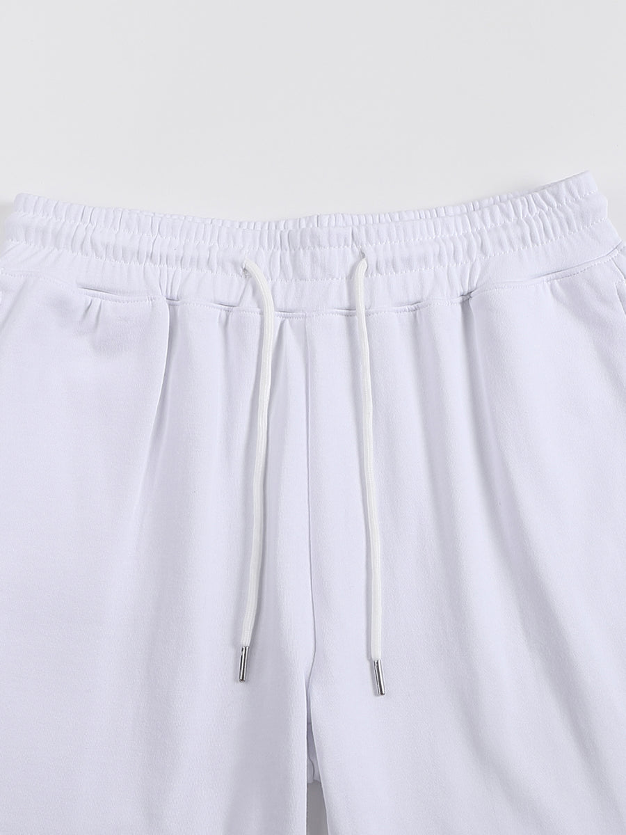 Men's Elastic Waist Cotton Joggers