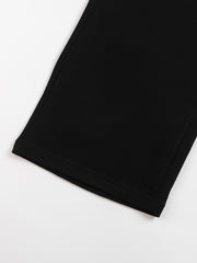 Loose Fit Fleece Straight Leg Pants